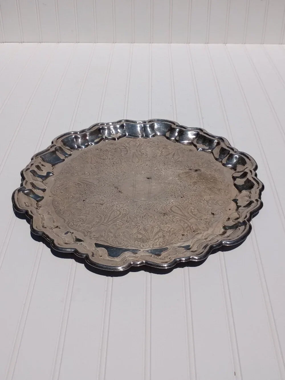 Vintage Silverplate Serving Tray Platter 16